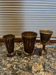 Vintage Goblet & Cups