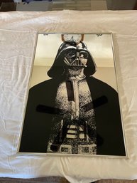 Star Wars Dark Vader Mirror Etched