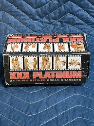 XXX Platinum Cream Chargers Case