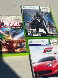 Xbox 360 Games Marvel, Forza, Destiny