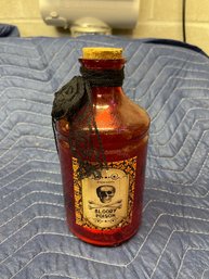 Red Halloween Potion Bottle