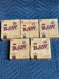 5 Classic Cases RAW Rolling Papers - Smoker