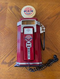 Vintage MCM Gasoline Highway Phone