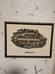Stitched Judaic Art