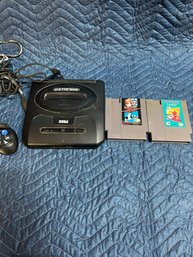 Sega Genesis Console, Controllers, Mario Bros / Duck Hunt Game, Tom & Jerry Game
