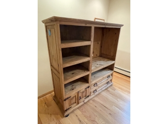 Solid Wood TV Entertainment Center