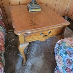 Thomasville Side Table With Drawer