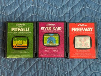 Atari Games - Pitfall , River Raid, Freeway