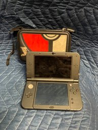 Nintendo 3DS Xl Game Console & Pokemon Case