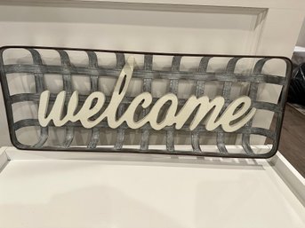 Welcome Sign Farmhouse Decor