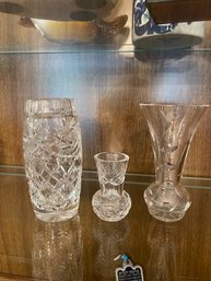 3 Miniature Vases