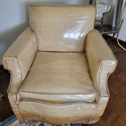 Macys Custom Upholstered Club Chair 60s