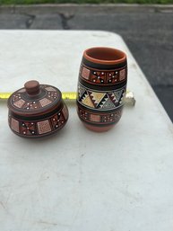 2 Clay Pottery Pieces - Bachue Gifts
