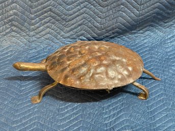 Metal Turtle Storage Decor - Oversized