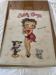 Betty Boop Framed Poster