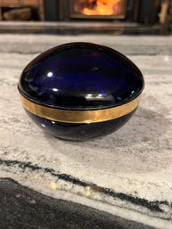 Cobalt Blue Trinket Box