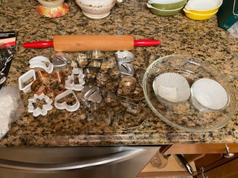 Cookie Cutters, Rolling Pin