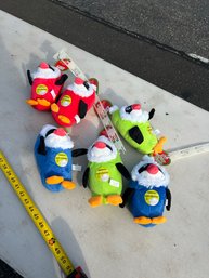 6 Penguin Toys