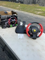 Ferrari Racing Wheel & Peddles