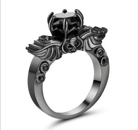 New Skull Ring Size 7