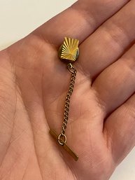 Vintage Sunburst Tie Lapel Pin Tie Tac