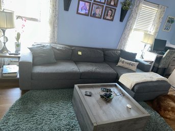 L Shape Sectional Sofa - Low Profile