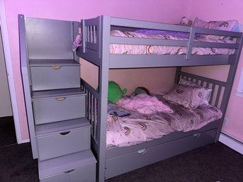 Bunk Bed With Storage Steps