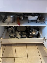Pots , Pans - 2 Shelves