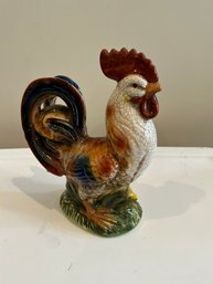 Ceramic Rooster Statue