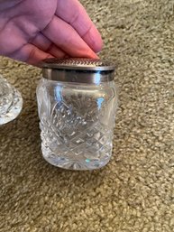 Vintage Glass Sugar Jar
