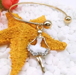 New Bangle With Ballerina Charm