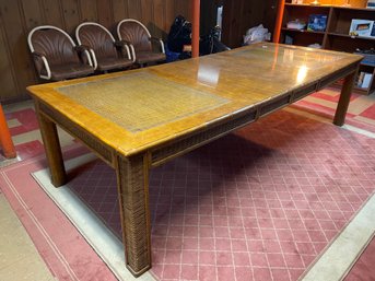 Vintage MCM Dining Room Expansion Table