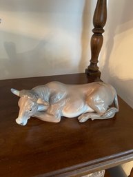 Lladro Ox Nativity Statue