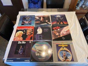 Large Lot Laser Discs- See Photos