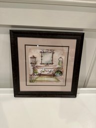 Framed Bathroom Art