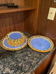 Italian Pottery Dish Set