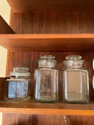 3 Lidded Jars