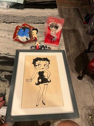 Betty Boop Memorabilia , Signed Art