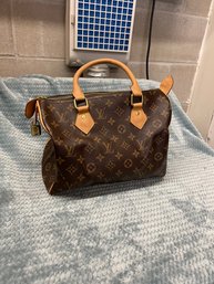 Louis Vuitton Inspired Hand Bag - Not Checked For Authenticity- Sold As Is