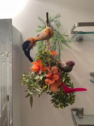 Decor - Birds & Floral Arrangement