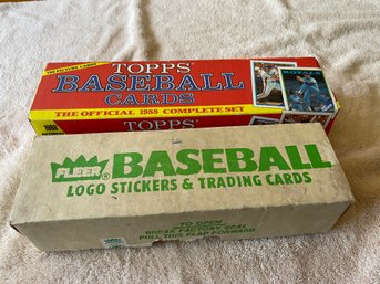 2 Boxes MLB Baseball Trading Cards - Mixed