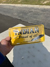 Indian And Proud Of It Plate