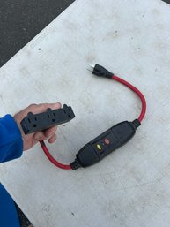 Black / Red Extension Plug