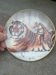 Lion Collectors Plate