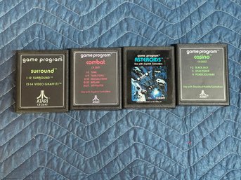 Atari Games - Surround, Combat , Asteroids , Casino