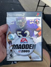 PlayStation 2 Game Madden 2005
