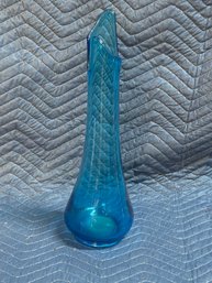Vintage Glass Vase- MCM Mid Century Modern Viking Vase