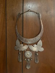 Vintage Mixed Metal Collar Necklace - Stunning!