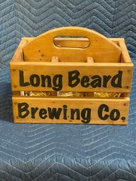 Long Beard Brewing Company Bottle Crate Holder