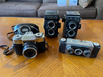 Vintage Cameras , Contaflex T26, Yashica & More